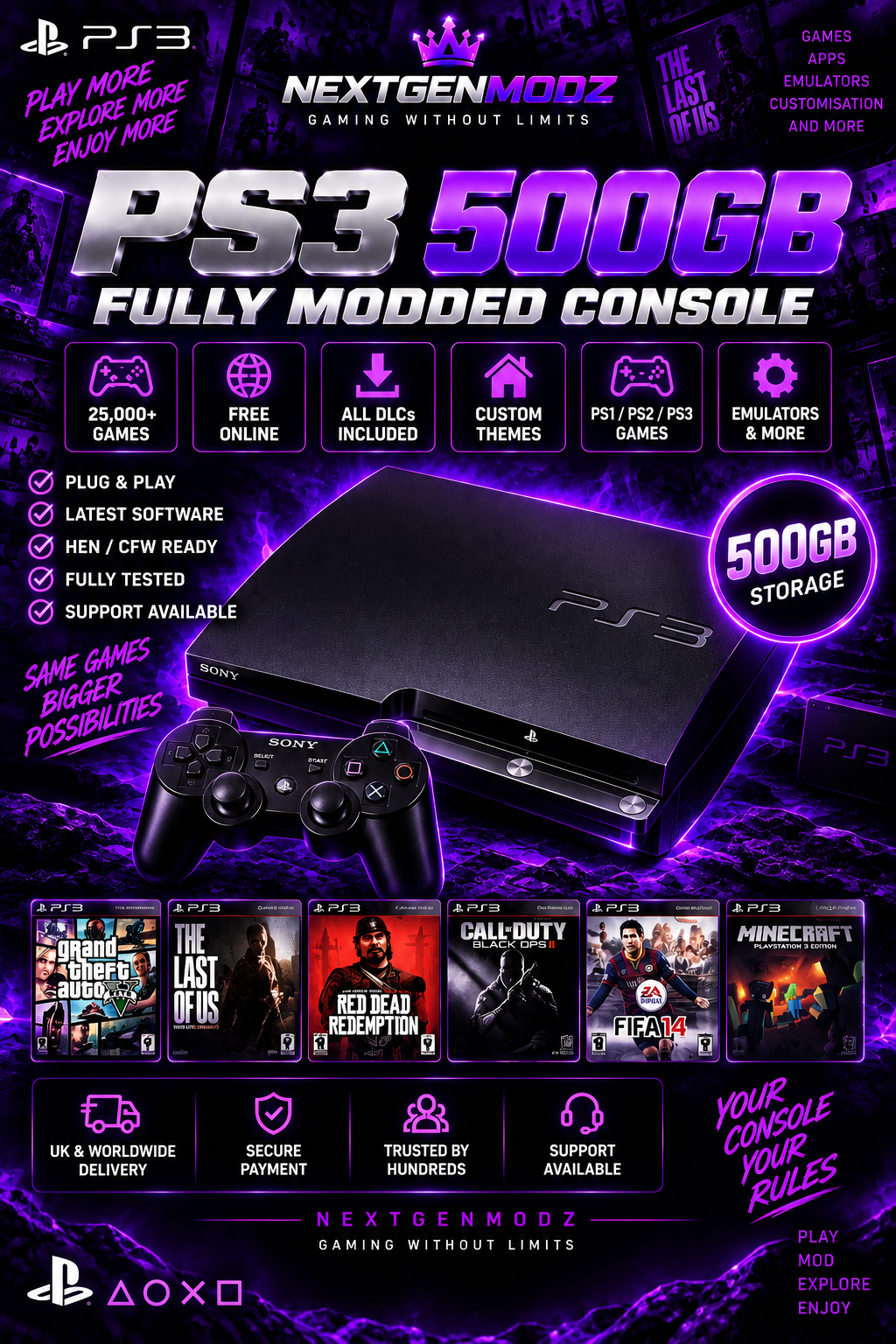 Ultimate PS3 500GB